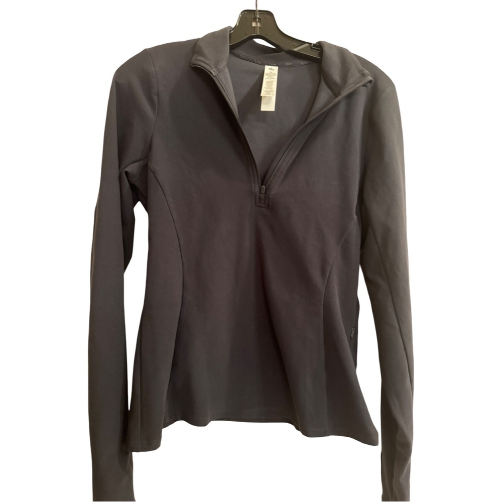 ALO Alosoft 1/2 Zip Rapid Pullover - Picture 2 of 5